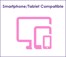 Smartphone/Tablet compatible